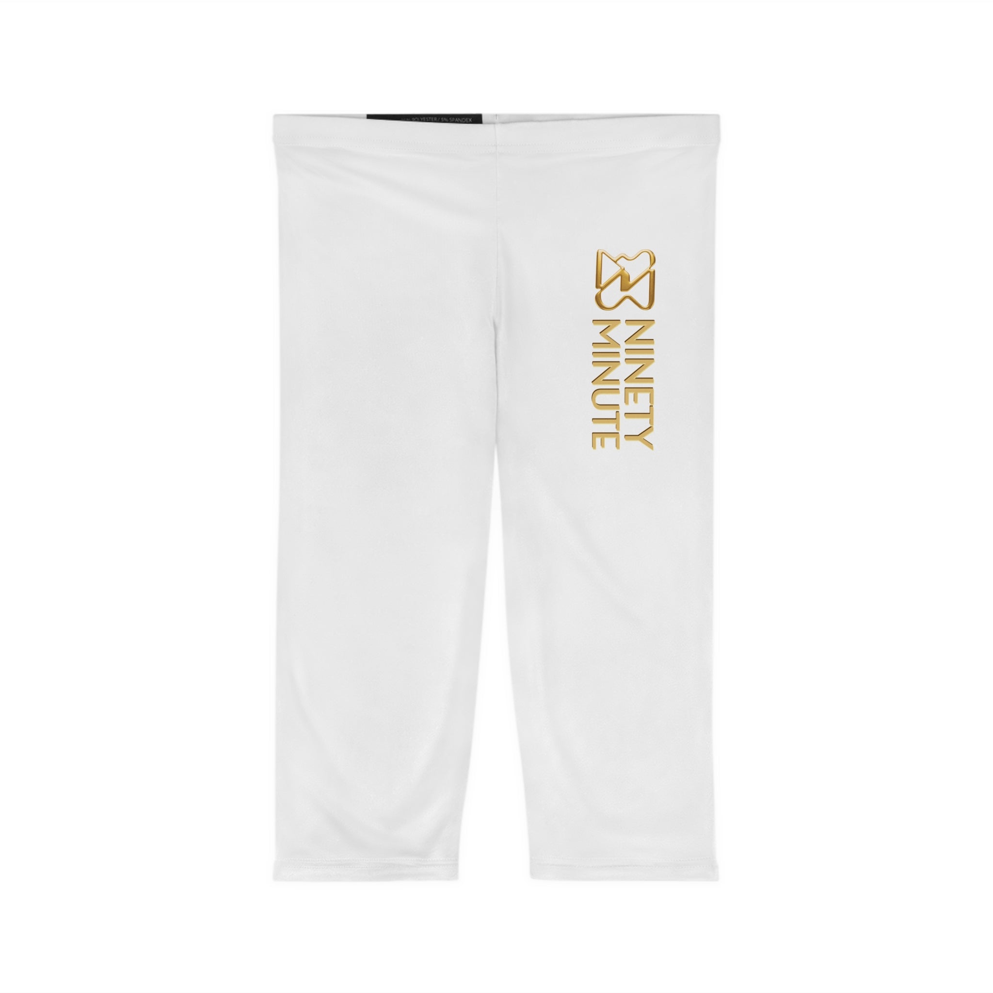 Ninety Minute Capri Leggings – Women’s Mid-Rise (White)