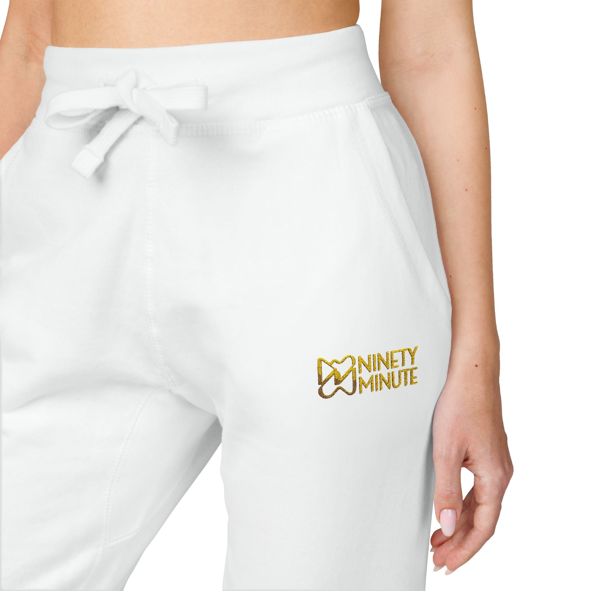 Ninety Minute Fleece Sweatpants – Men (Black/White)