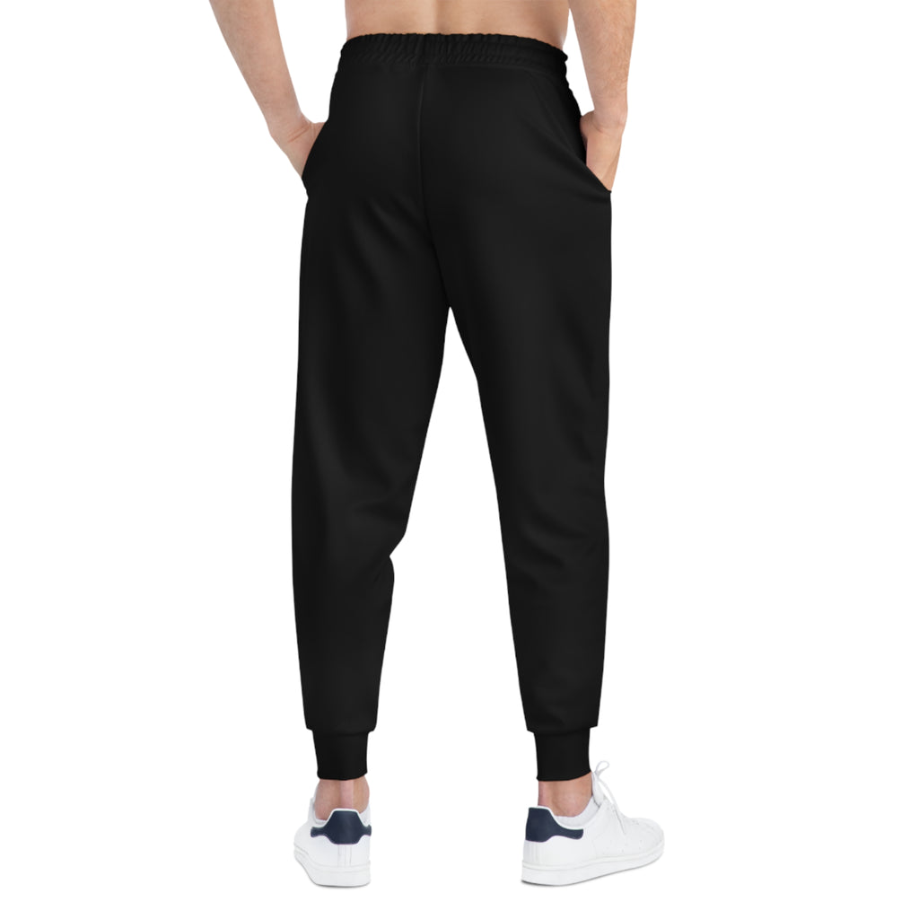 Ninety Minute — Full Shield Badge Athletic Joggers | Black