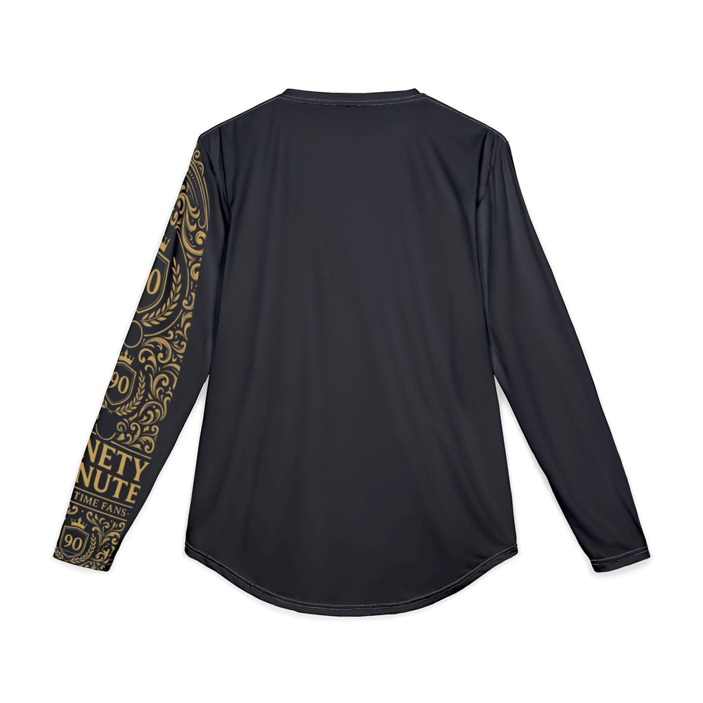 Gold Laurel 90 Crest Long Sleeve Shirt | UV Protection, All-Over Print
