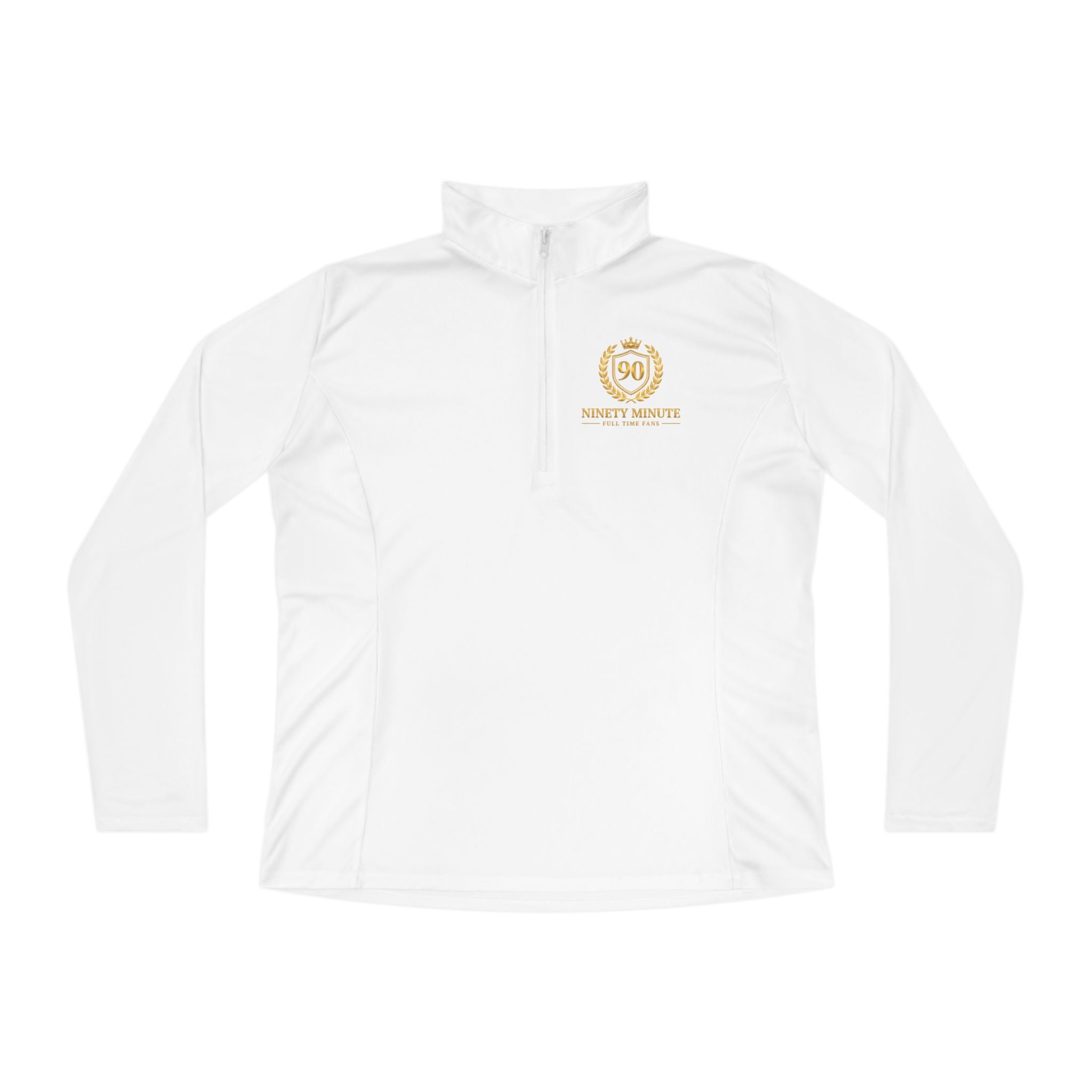 Ninety Minute — Gold Crest Quarter-Zip Pullover | Women’s Athletic Top