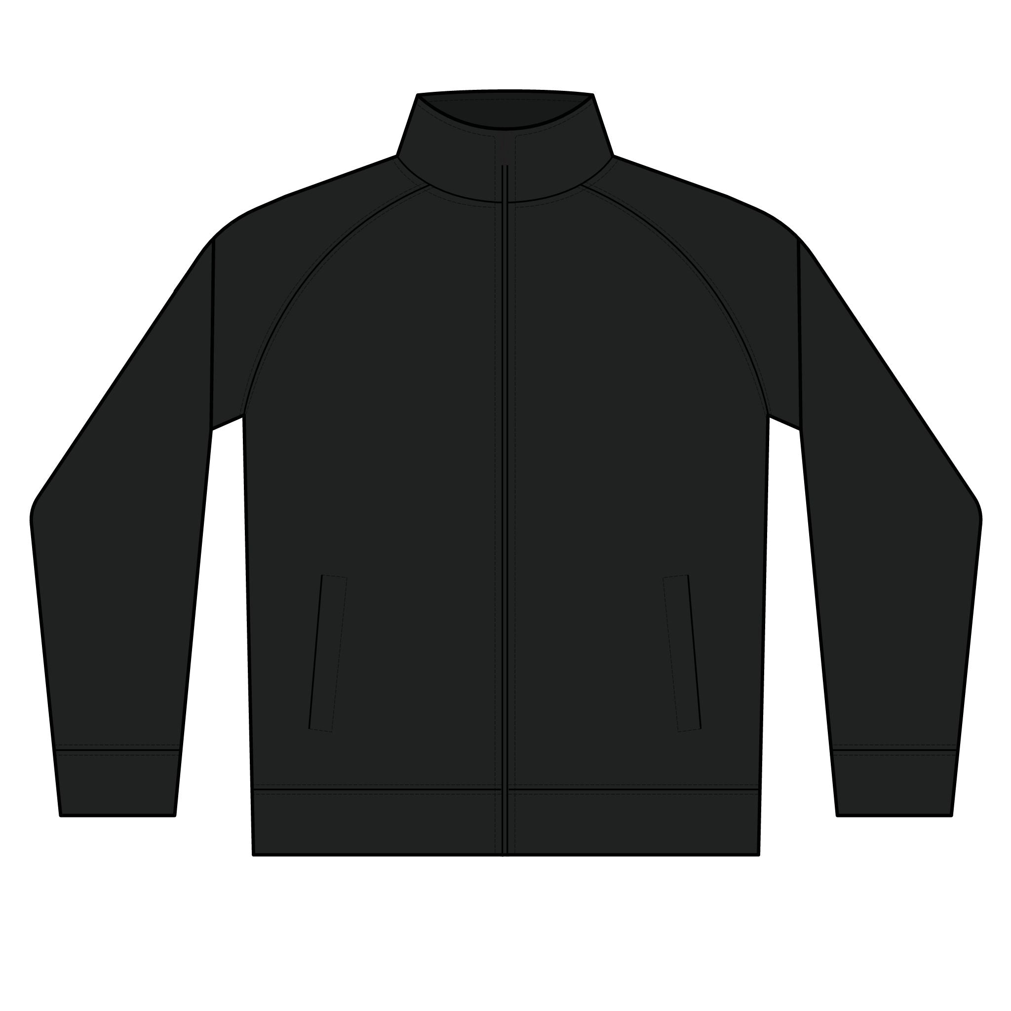 Ninety Minute Men's Lightweight Poly-Tech Full-Zip Track Jacket