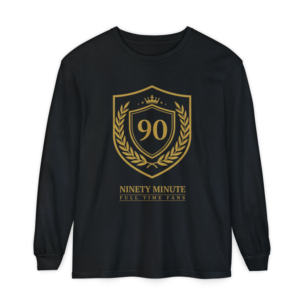 90 Laurel Crest Shield Long Sleeve Shirt | Anniversary Emblem - Men