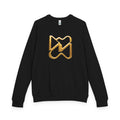 Ninety Minute French Terry Raglan Crewneck – Women’s Small Emblem (Black)