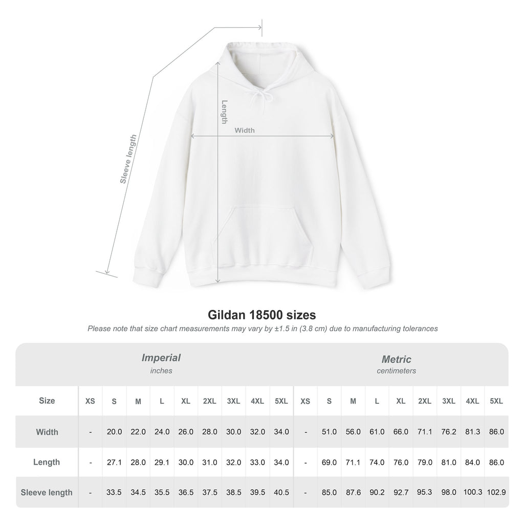 Ninety Minute Heavy Blend™ Pullover Hoodie – Women’s (Black/White)