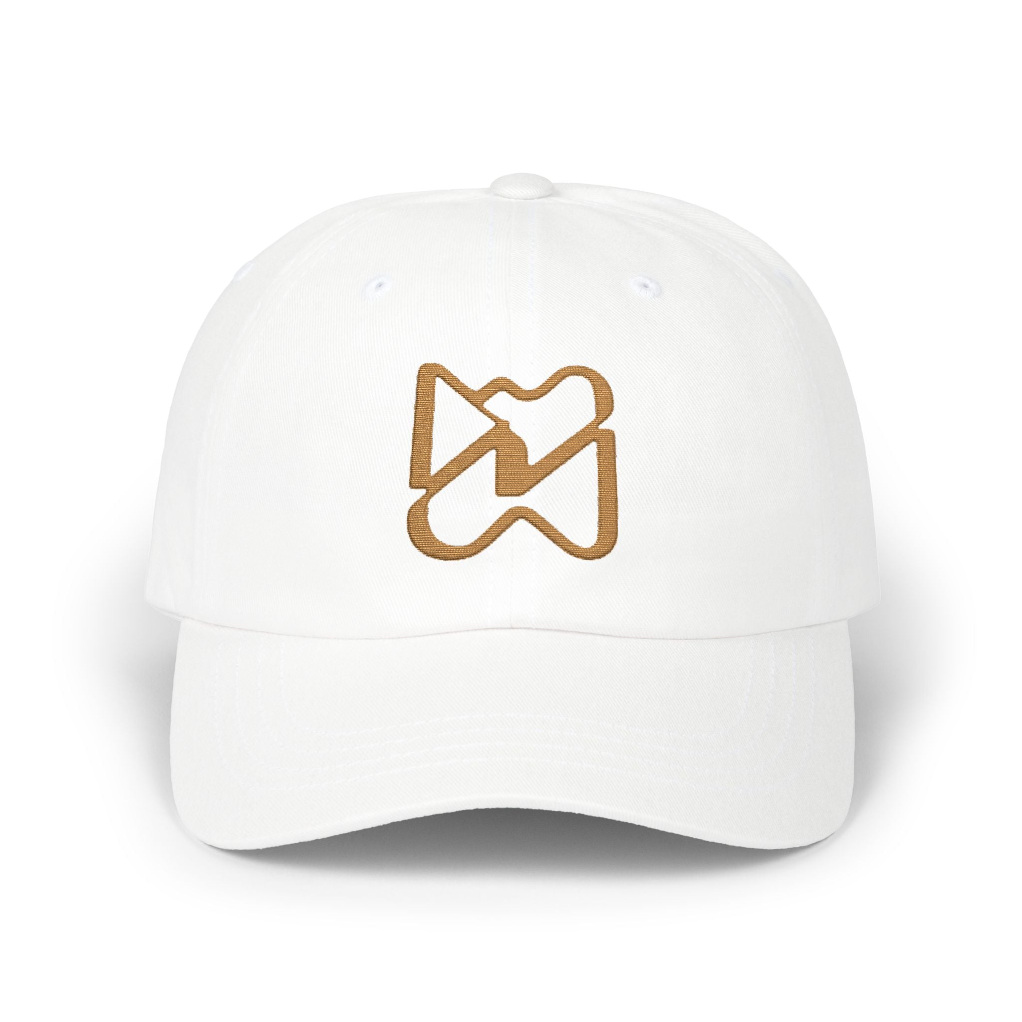 Ninety Minute Classic Dad Cap (Black/White)