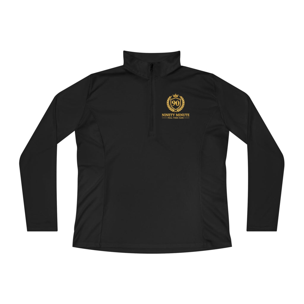 Ninety Minute — Gold Crest Quarter-Zip Pullover | Women’s Athletic Top