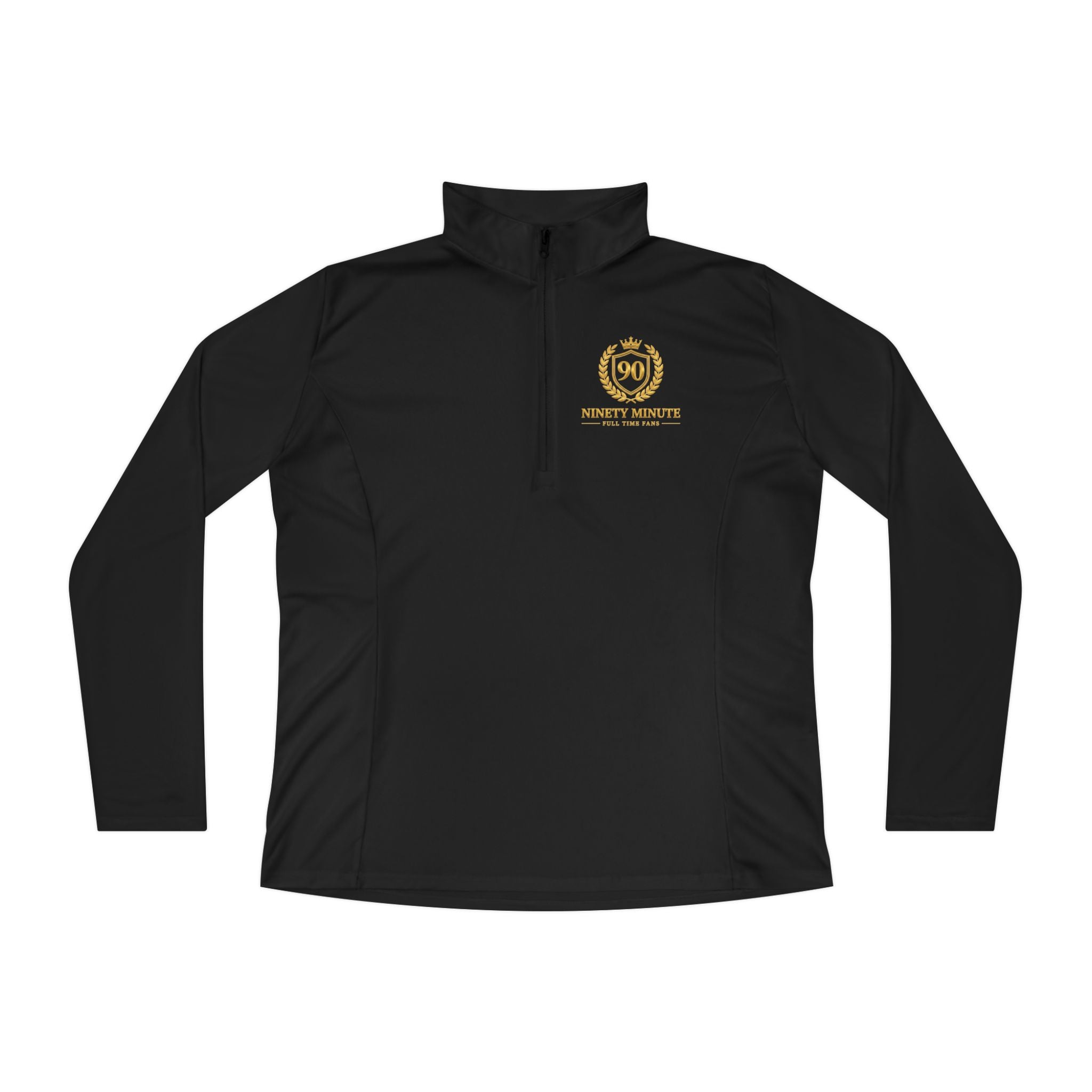 Ninety Minute — Gold Crest Quarter-Zip Pullover | Women’s Athletic Top