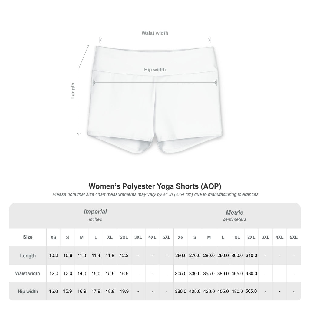 Ninety Minute | Gold Crest Logo Yoga Shorts | Women’s Low-Rise Active Shorts - White