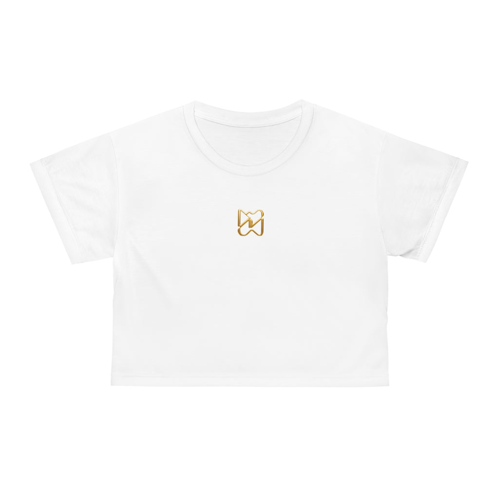 Ninety Minute Women’s Crop Tee (White)
