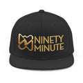 Ninety Minute Unisex Snapback Hat (Black/White)