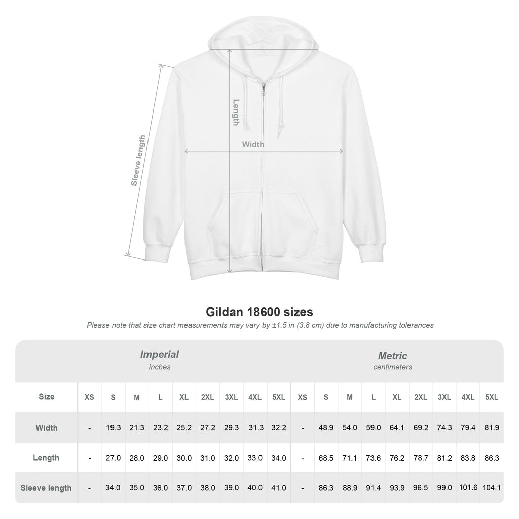 Ninety Minute Heavy Blend™ Full-Zip Hoodie – Women’s (Black)