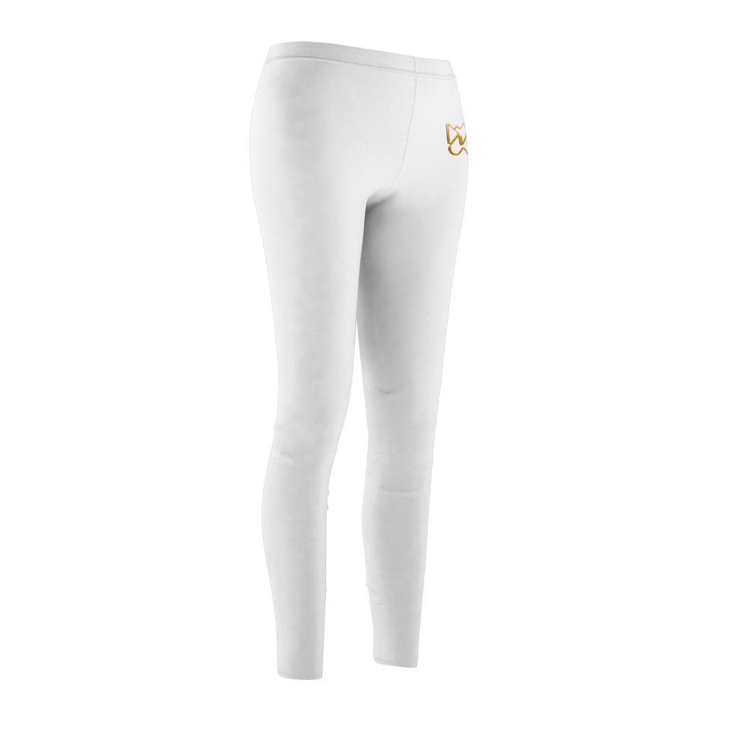 Ninety Minute Essential Leggings – Women’s High-Waist Skinny Fit (White)
