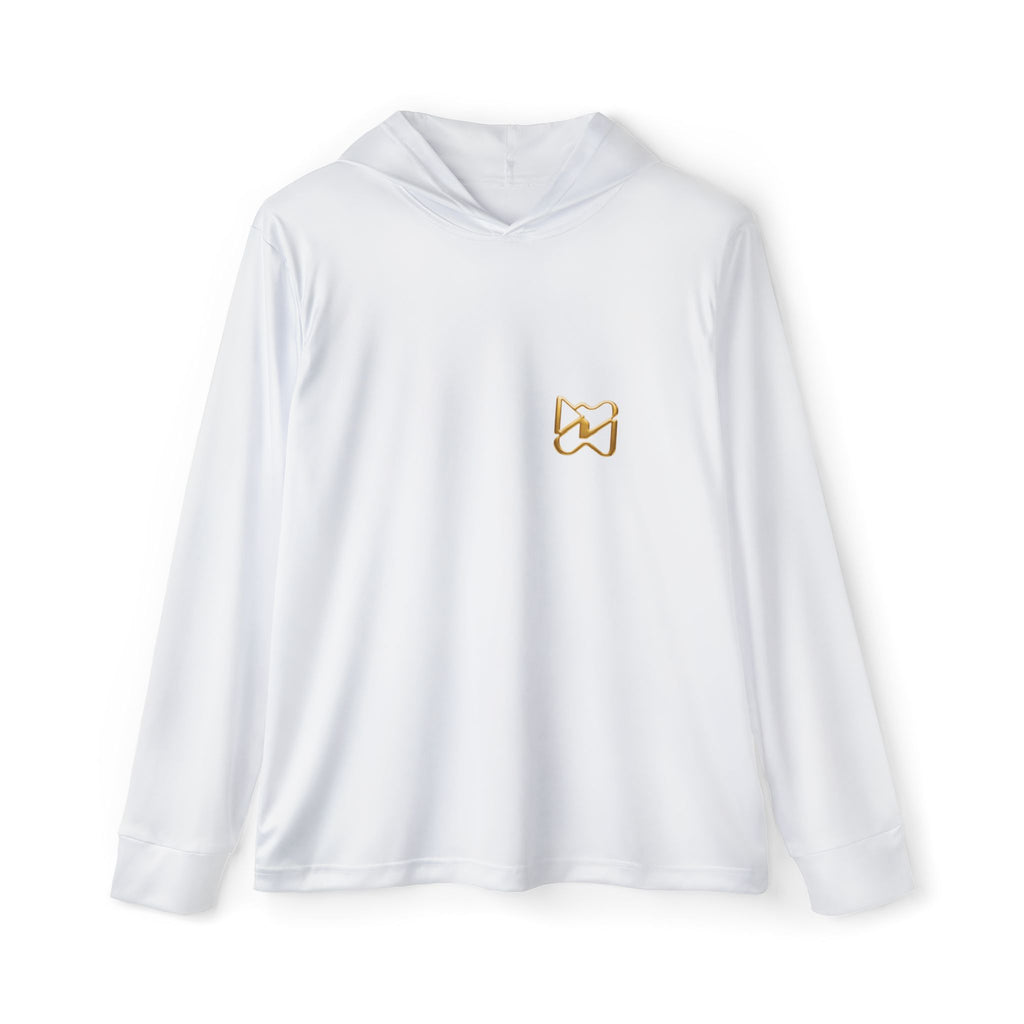 Ninety Minute Men’s Sports Warmup Hoodie (White)