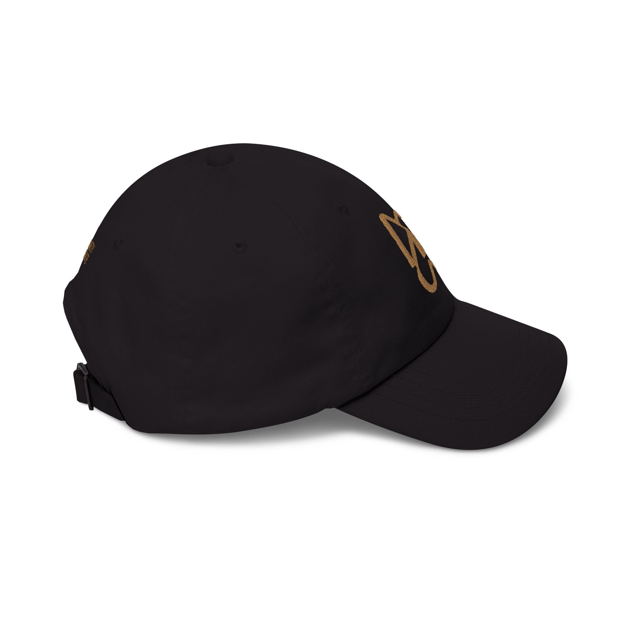 Ninety Minute Classic Dad Cap (Black/White)