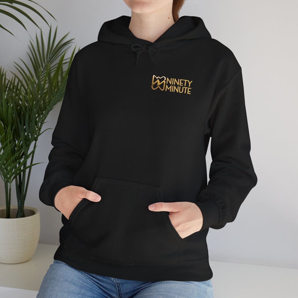 Ninety Minute Heavy Blend™ Pullover Hoodie – Women’s (Black/White)