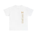 Ninety Minute Women’s Heavy Cotton Tee (Black/White, Full Time Fans)
