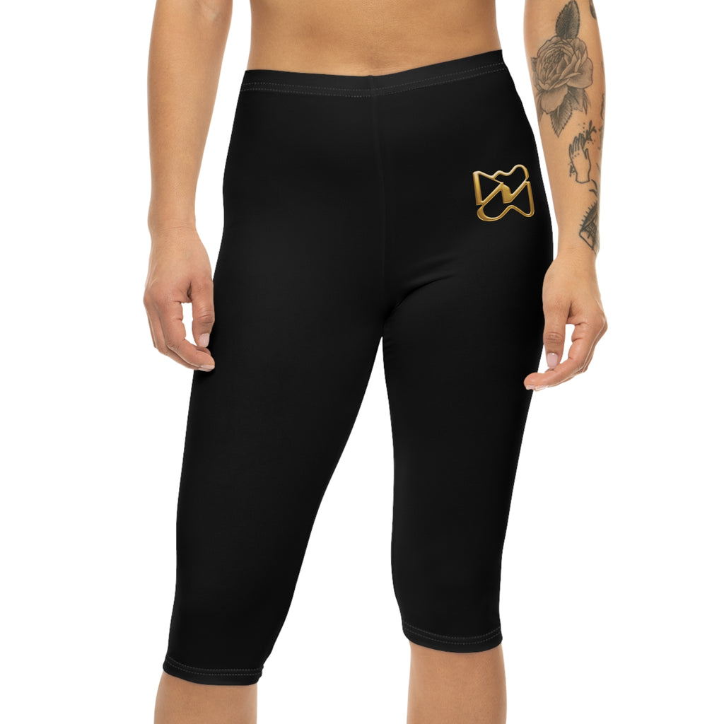 Ninety Minute Capri Leggings – Women’s Mid-Rise (Black)