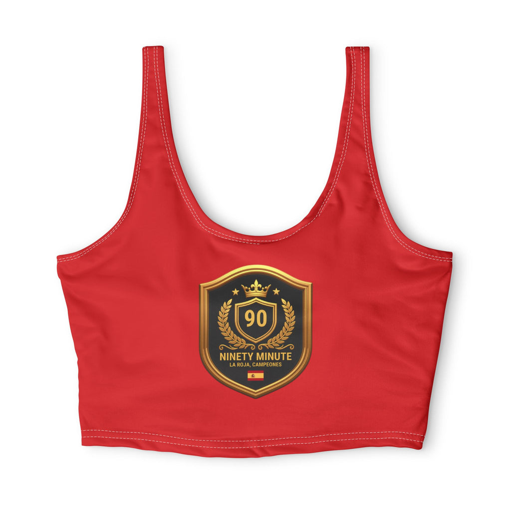Spain Champions Polyester Sports Bra