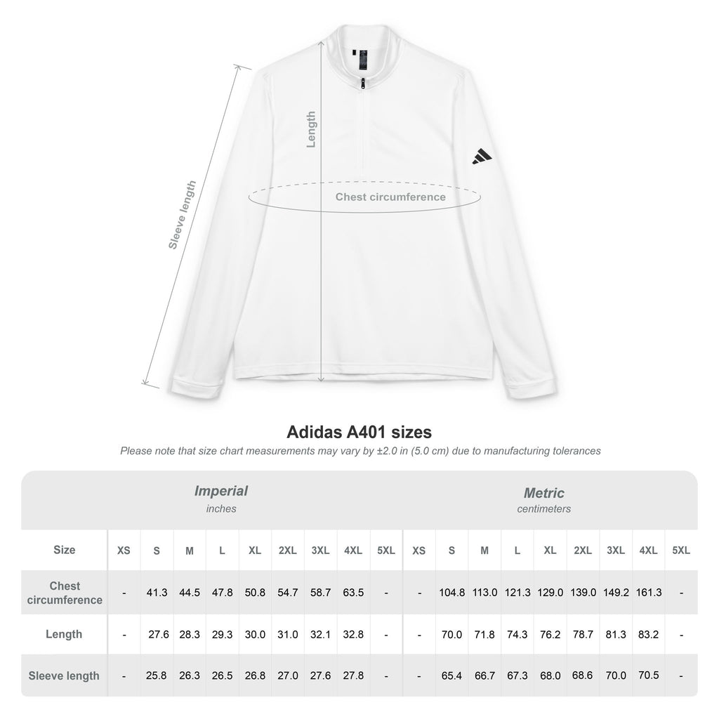 Spain Champions adidas® Unisex Quarter-Zip Pullover (Embroidery)