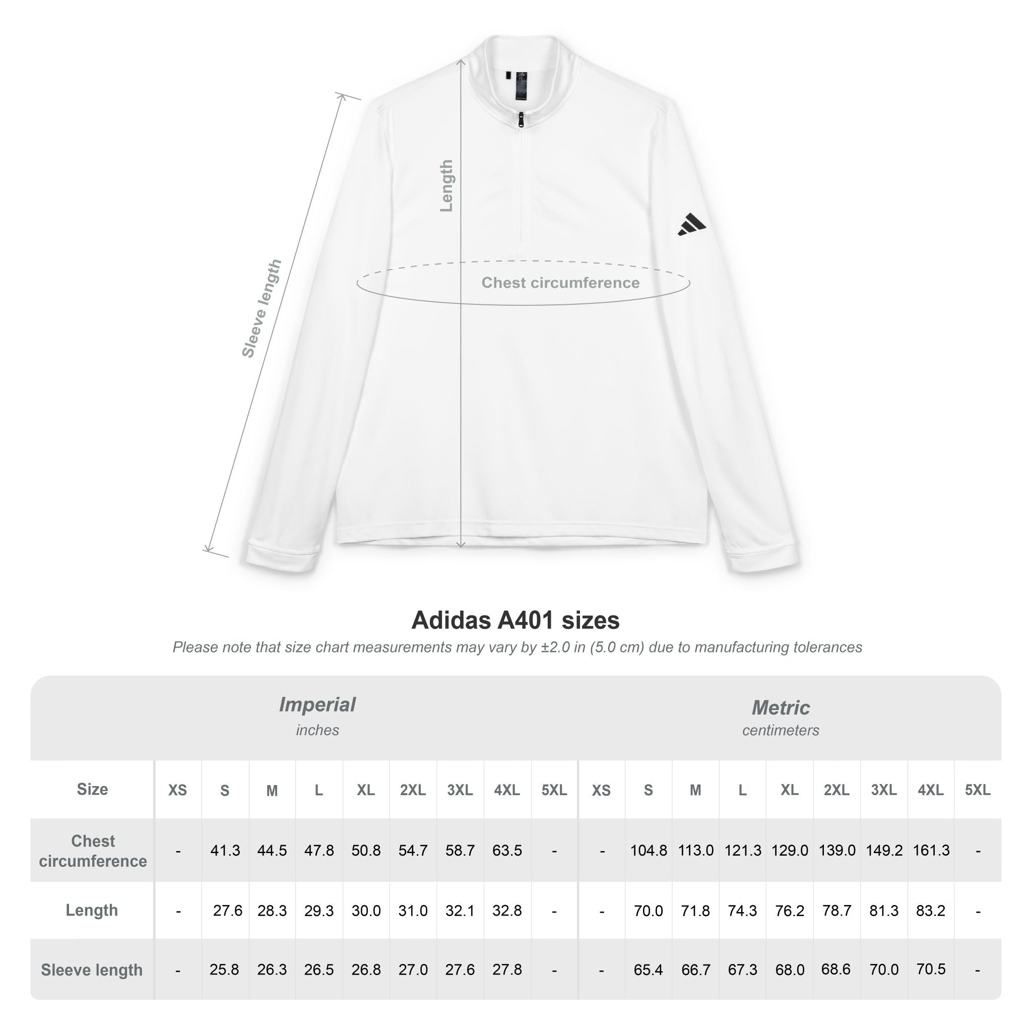Spain Champions adidas® Unisex Quarter-Zip Pullover (Embroidery)