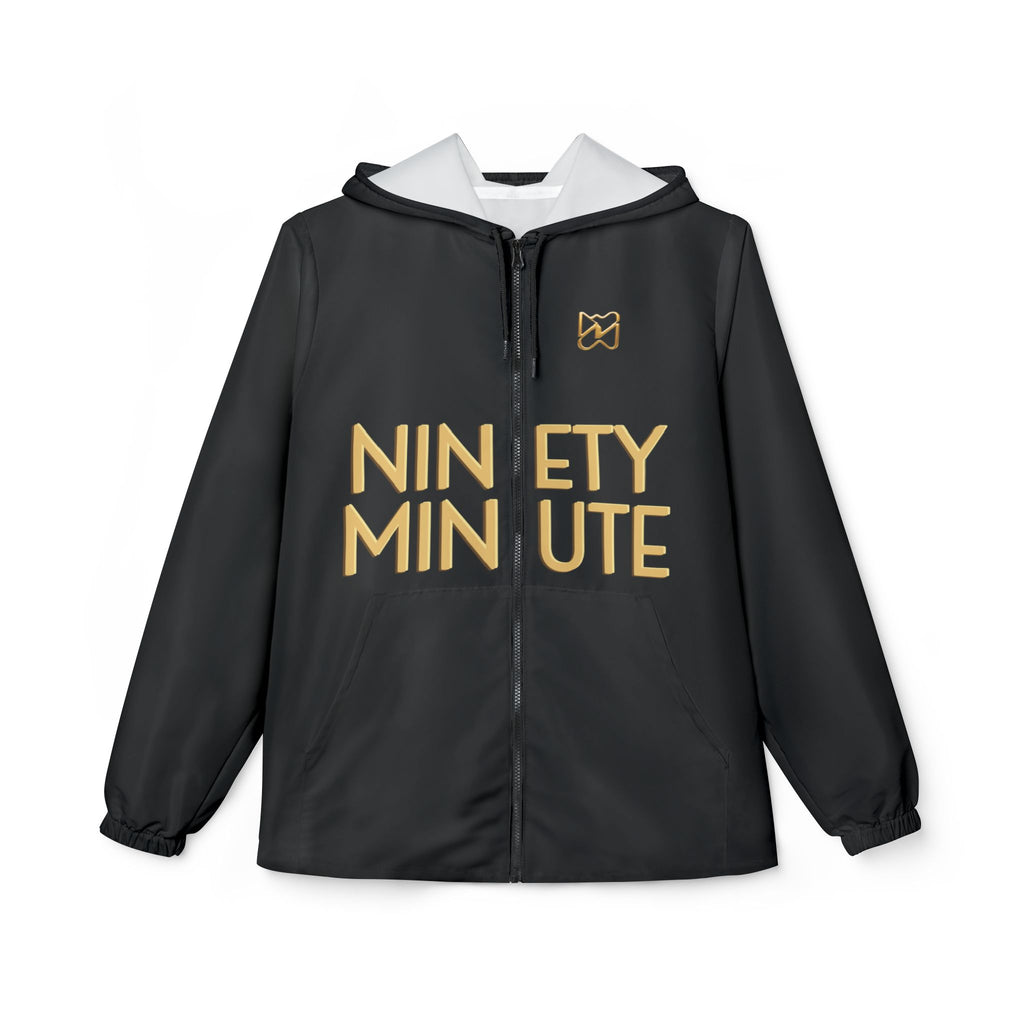Ninety Minute Women’s Windbreaker Jacket (Black)