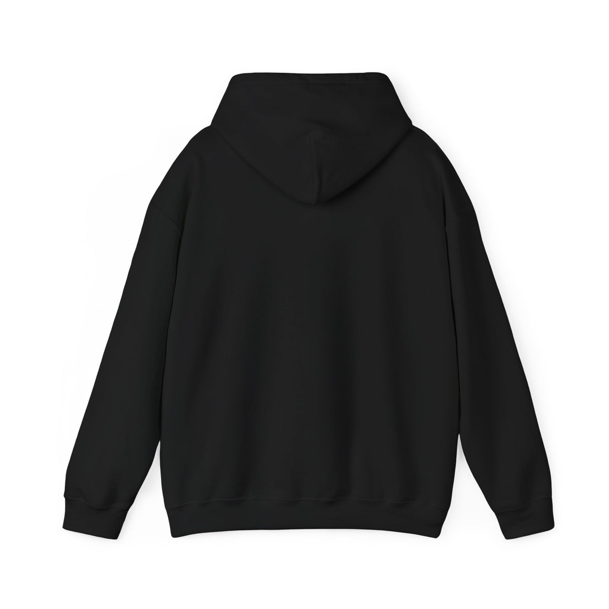 Ninety Minute Heavy Blend™ Pullover Hoodie – Men’s Emblem (Black/White)
