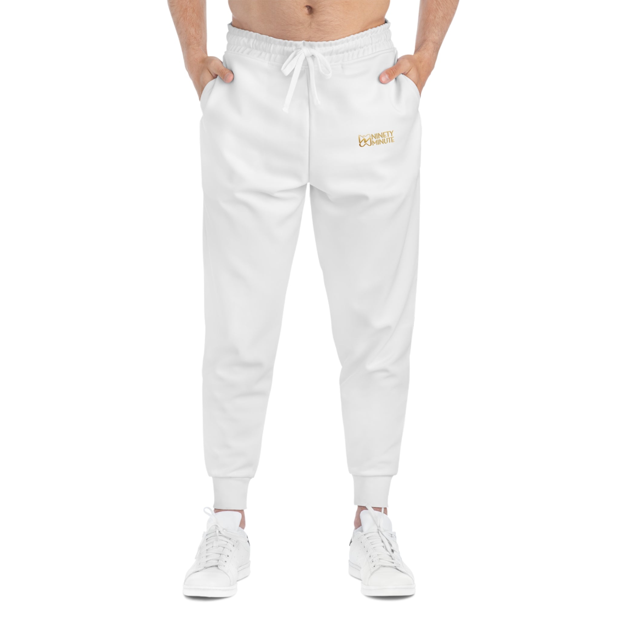 Ninety Minute Athletic Joggers – Men (White)