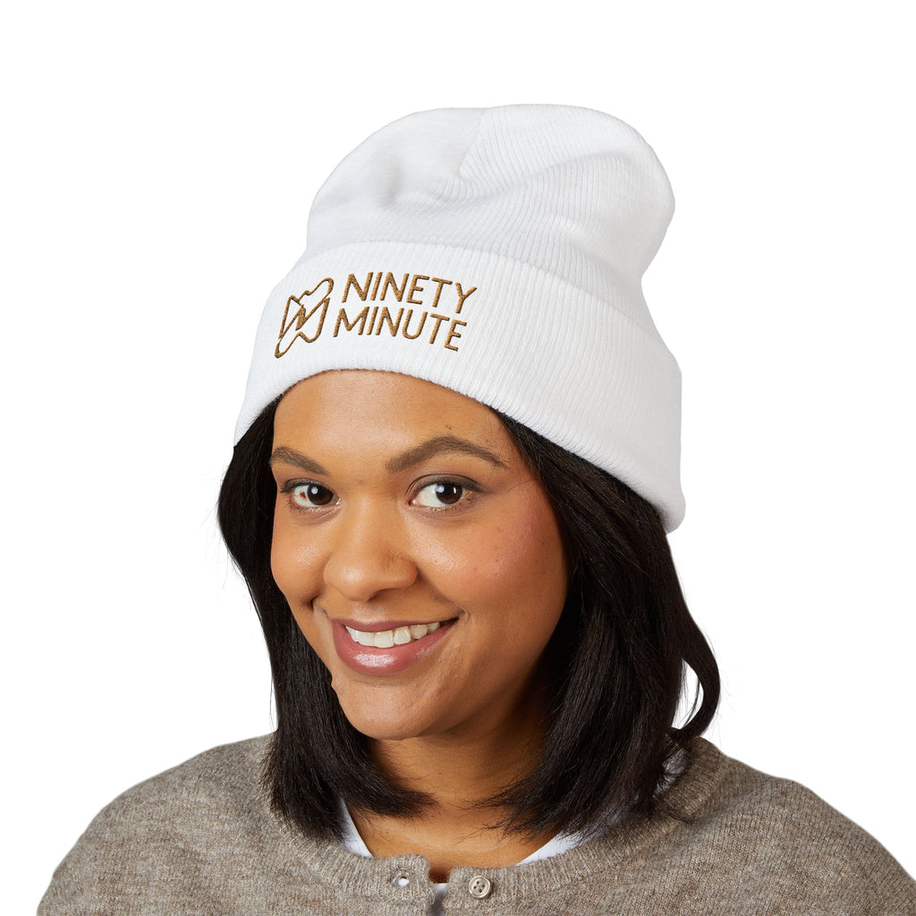 Ninety Minute Classic Cuffed Beanie (Embroidery)