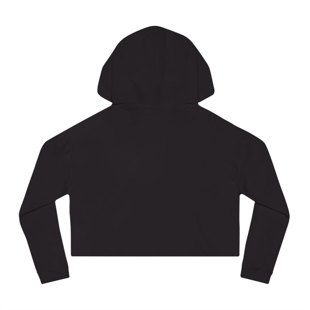 Ninety Minute | Gold Crest Logo Cropped Hoodie | Women’s Relaxed Pullover
