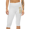 Ninety Minute Capri Leggings – Women’s Mid-Rise (White)