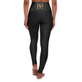Ninety Minute High-Waisted Yoga Leggings – Women’s Back Logo (Black)