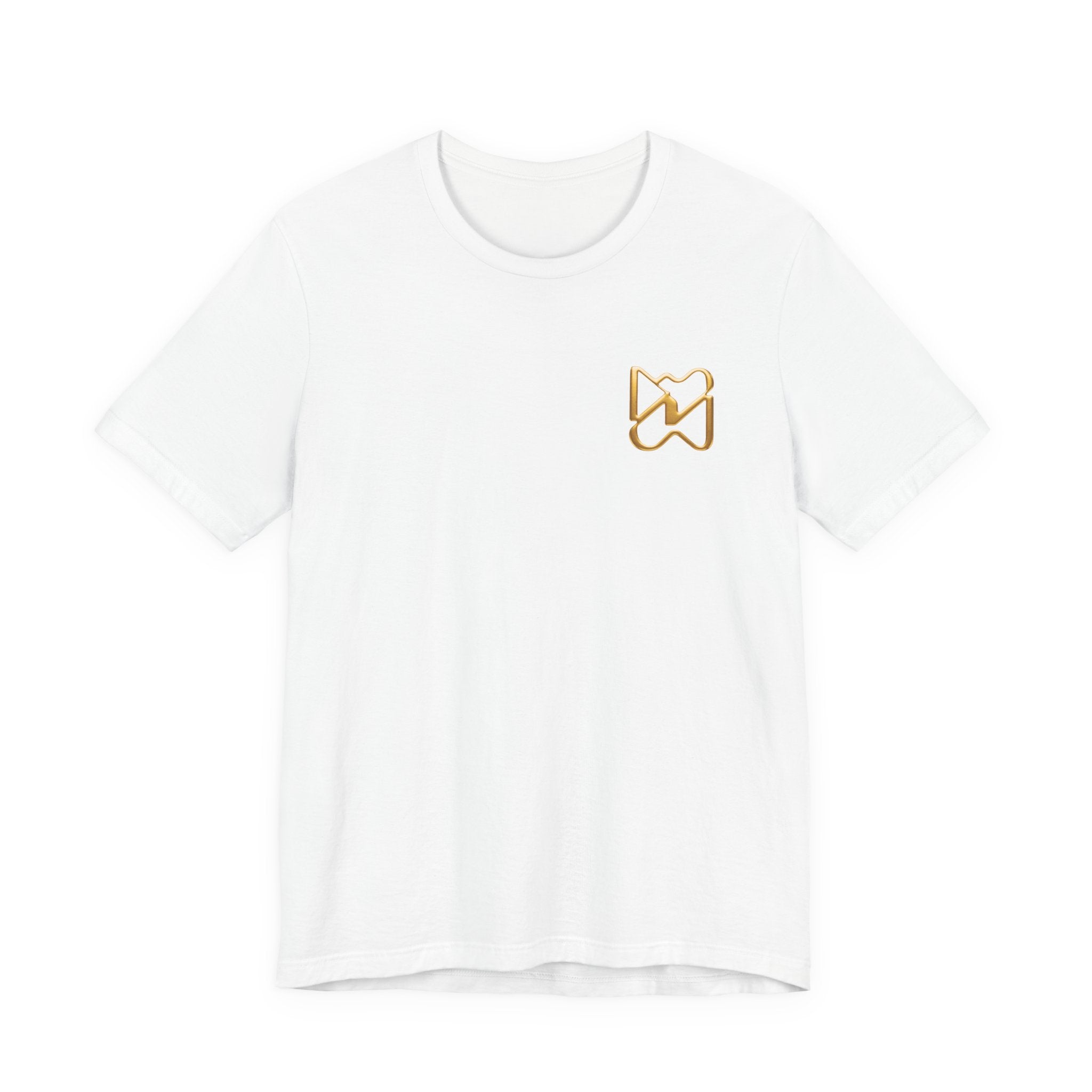 Ninety Minute Jersey Short Sleeve Tee – Men’s Small Emblem (Black/White)
