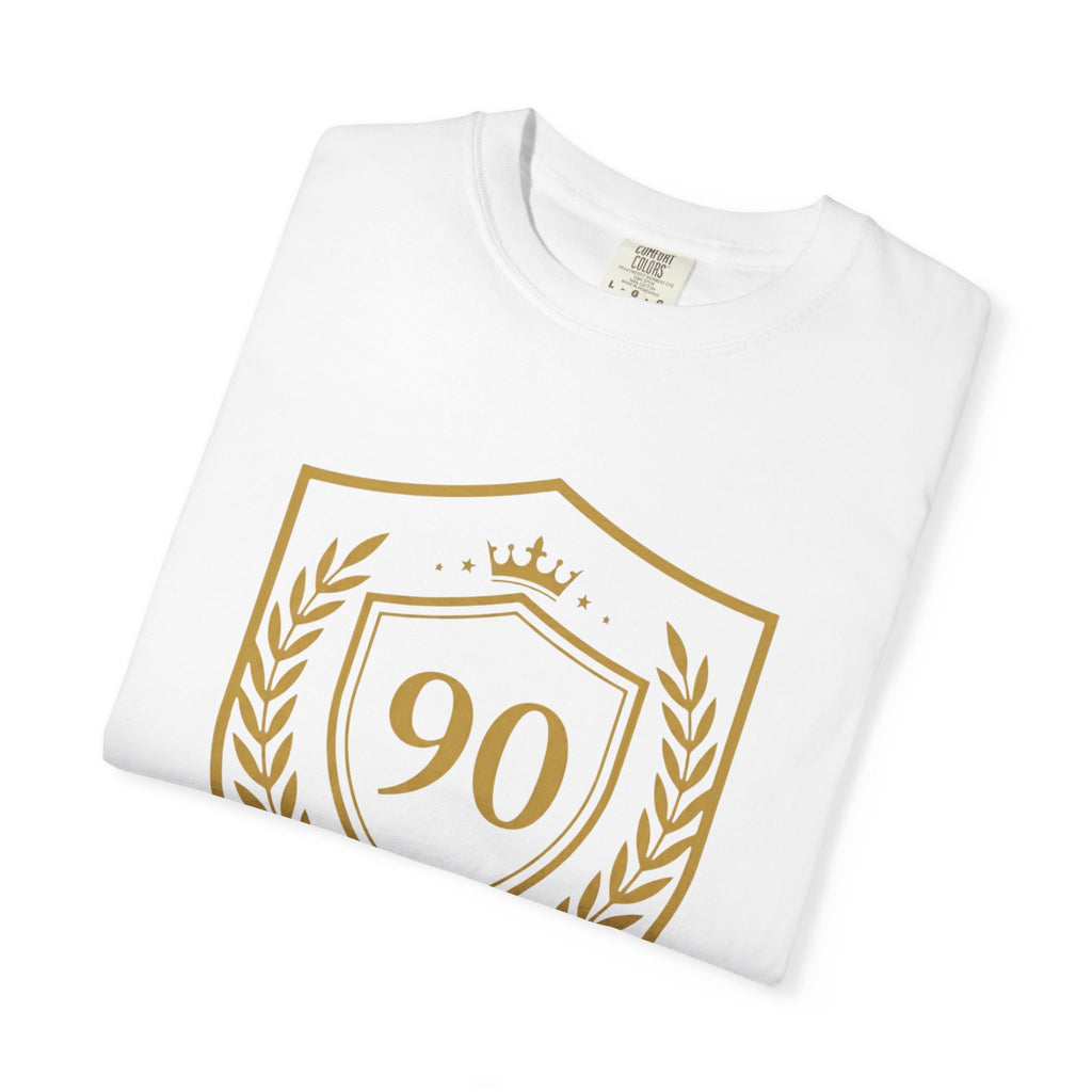 Ninety Minute Crest T-Shirt | Soccer Fan 90 Minutes Full Time Fans