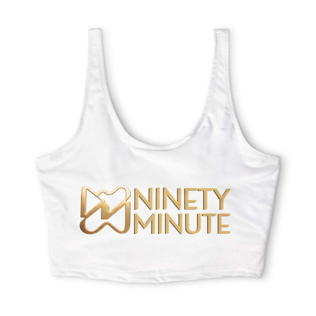Ninety Minute Sports Bra – Women’s Wordmark (White)