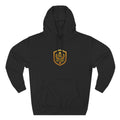 Spain Champions Vintage Crest Hoodie — Gold Shield Badge Graphic