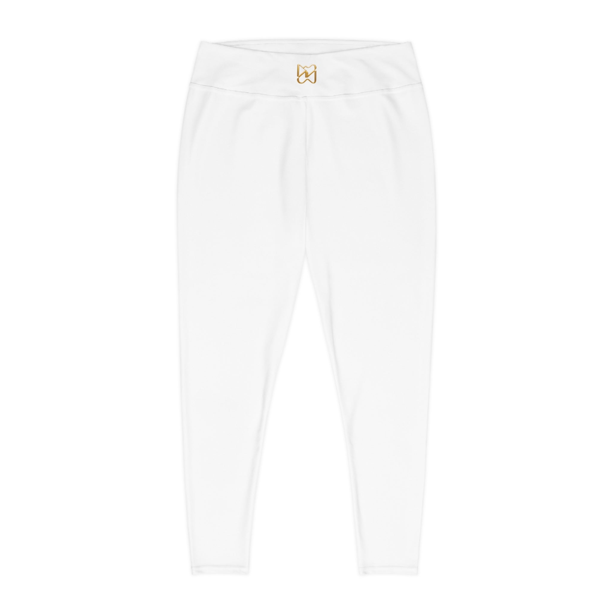 Ninety Minute Plus Size Leggings – High-Rise (White)