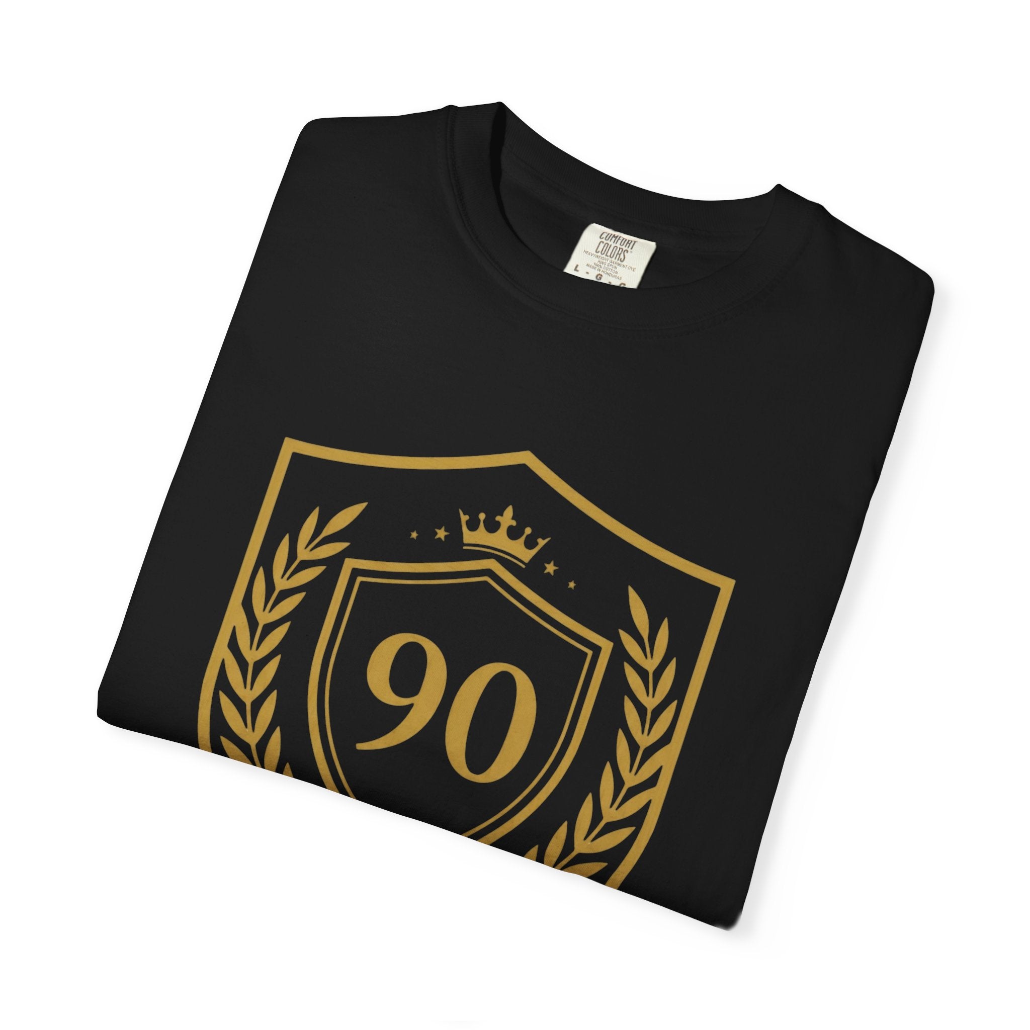 Ninety Minute Crest T-Shirt | Soccer Fan 90 Minutes Full Time Fans