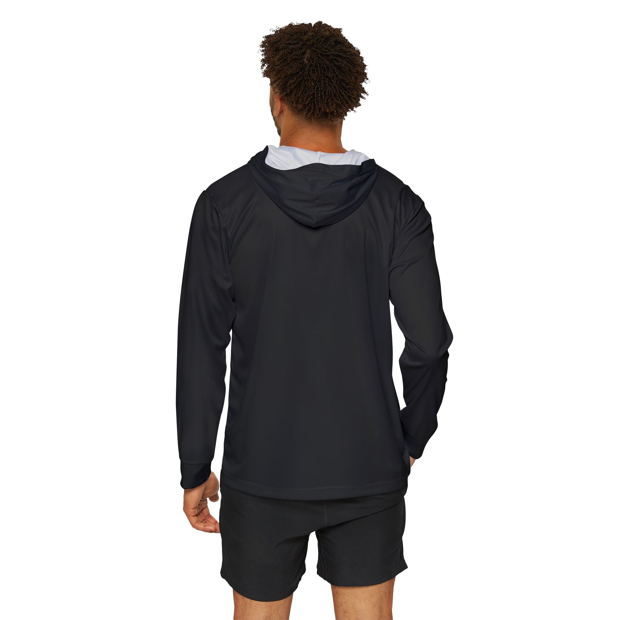 Ninety Minute Men’s Sports Warmup Hoodie (Black)