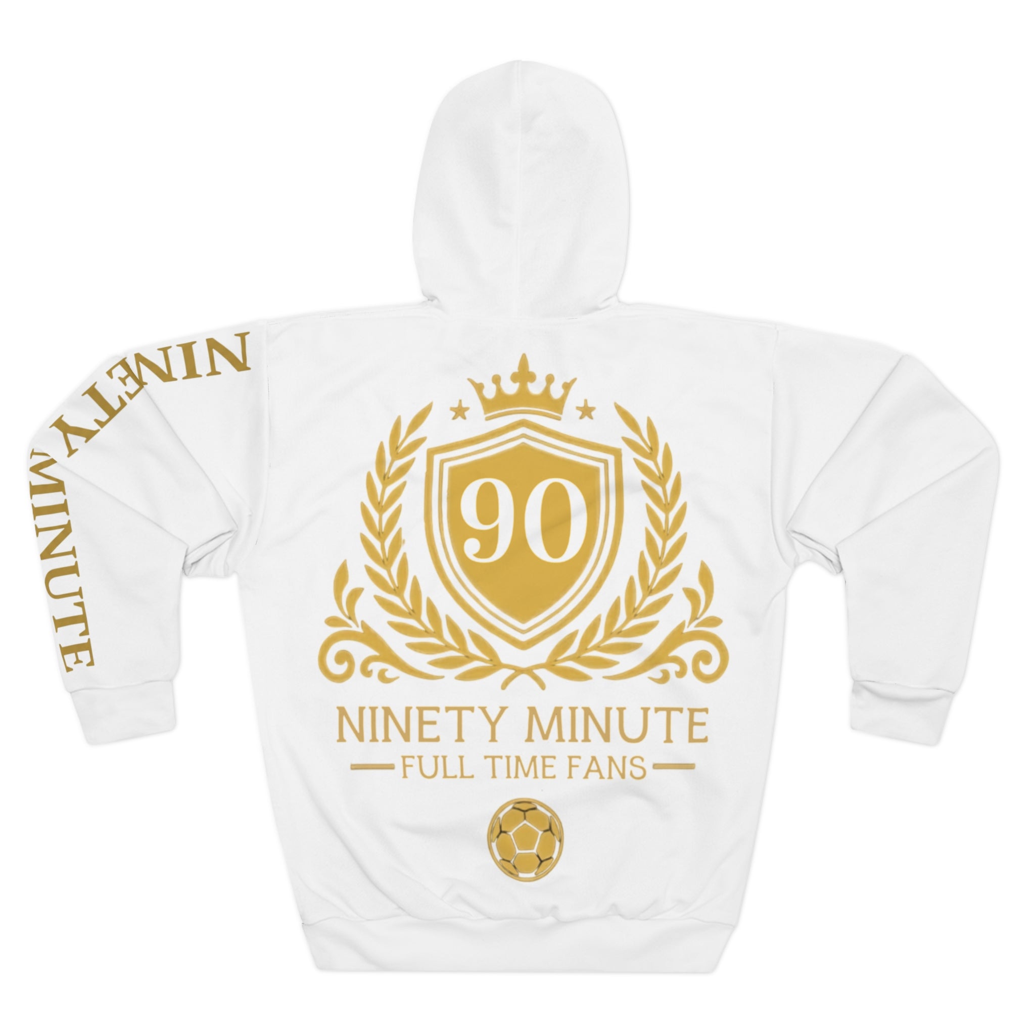 Ninety Minute — Full Time Fans Gold Crest Hoodie