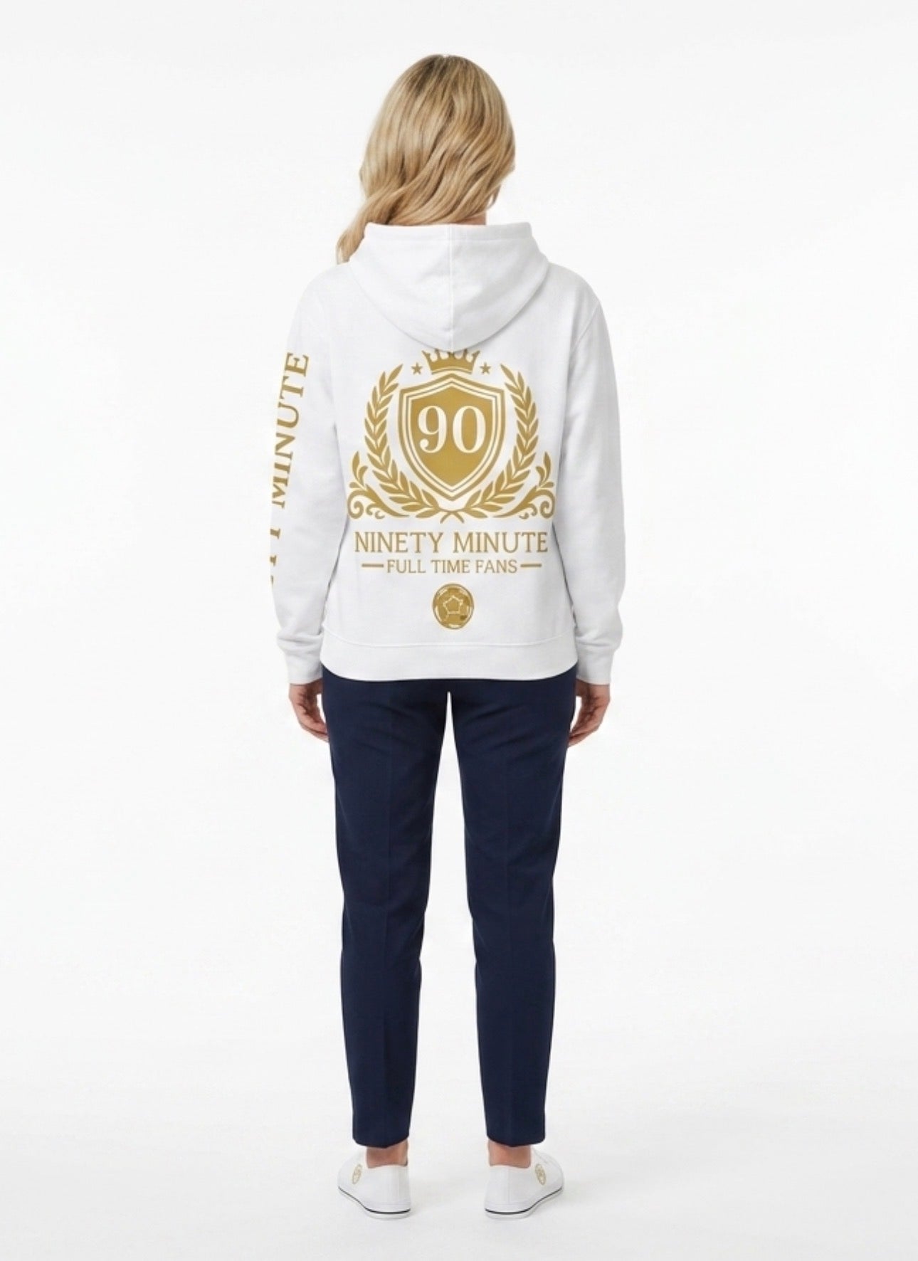 Ninety Minute — Full Time Fans Gold Crest Hoodie