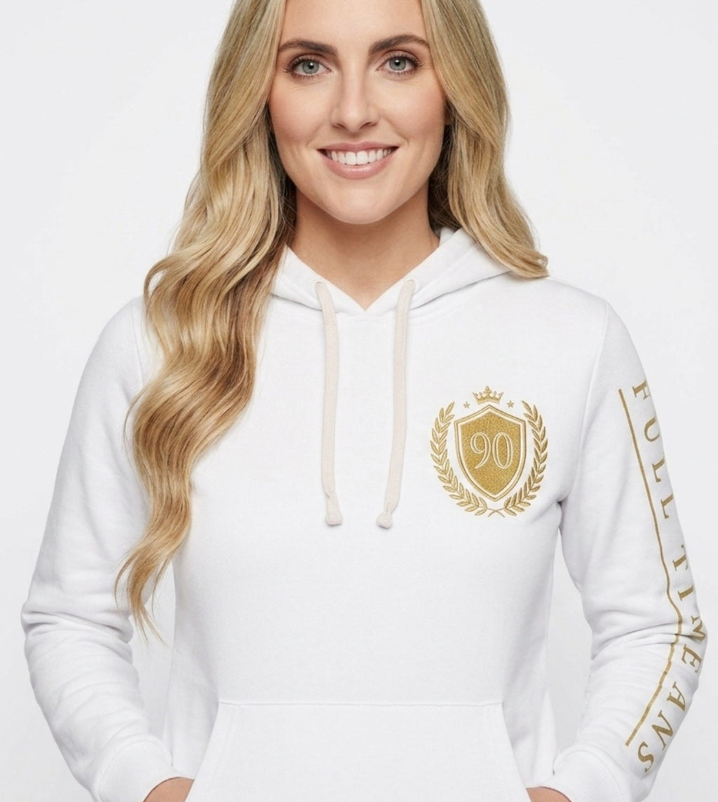 Ninety Minute — Full Time Fans Gold Crest Hoodie