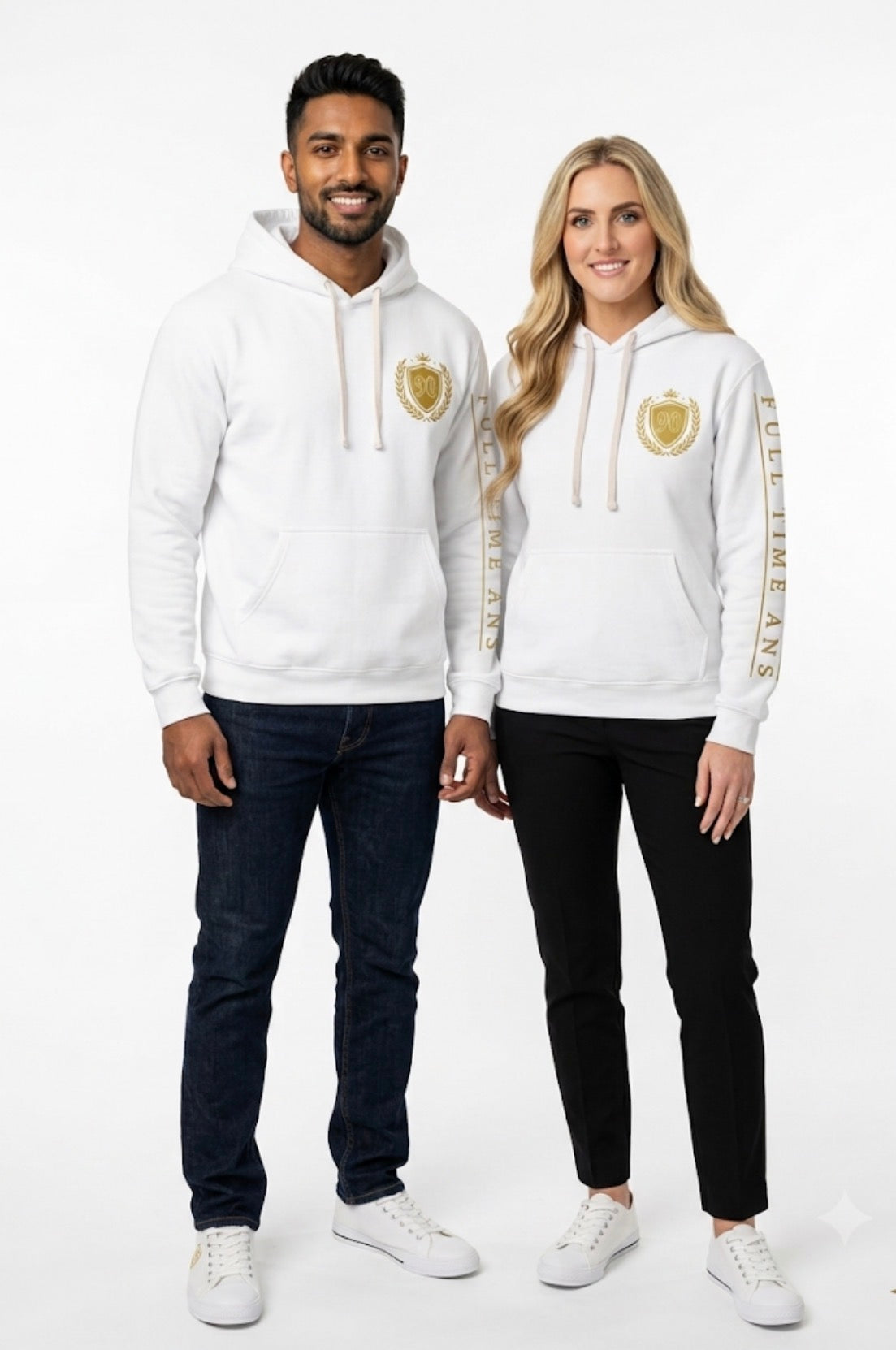 Ninety Minute — Full Time Fans Gold Crest Hoodie