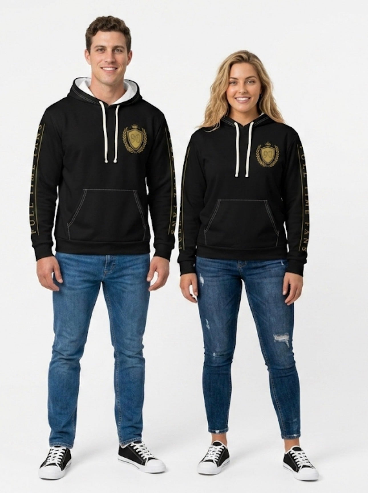 Ninety Minute — Full Time Fans Gold Crest Hoodie