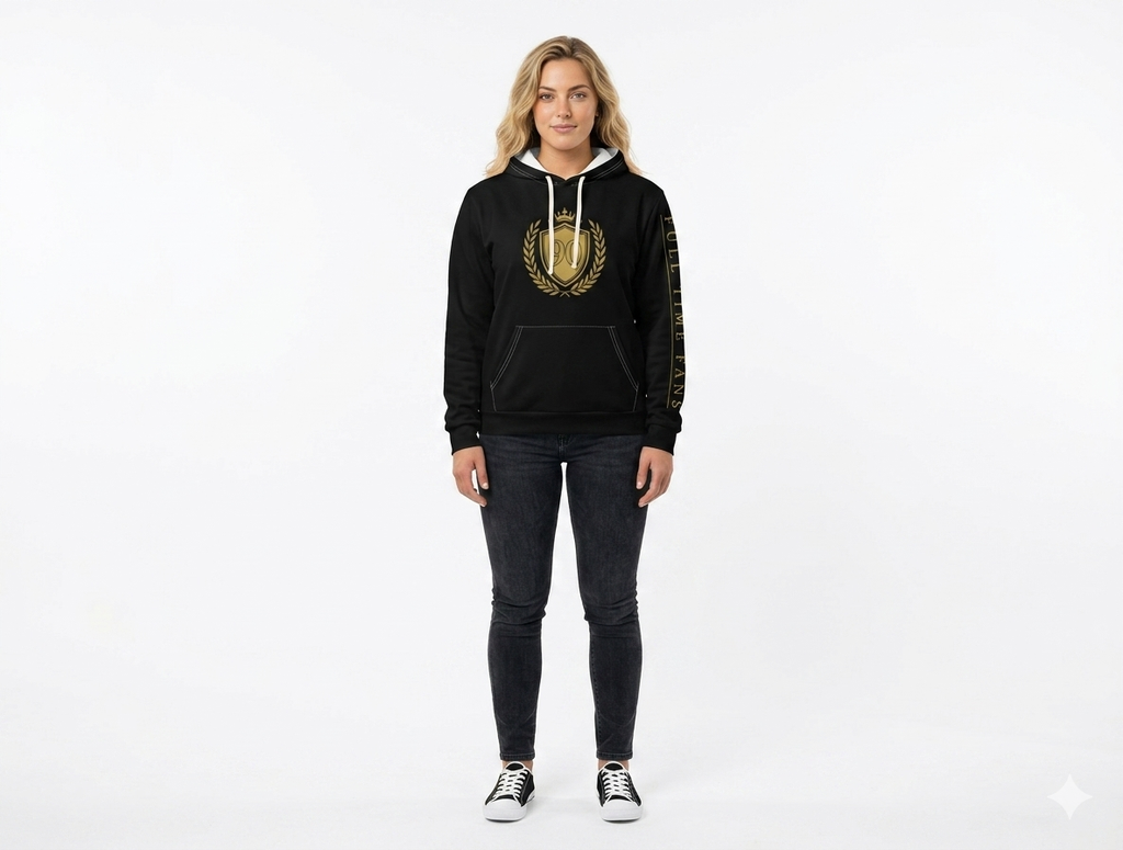 Ninety Minute — Full Time Fans Gold Crest Hoodie