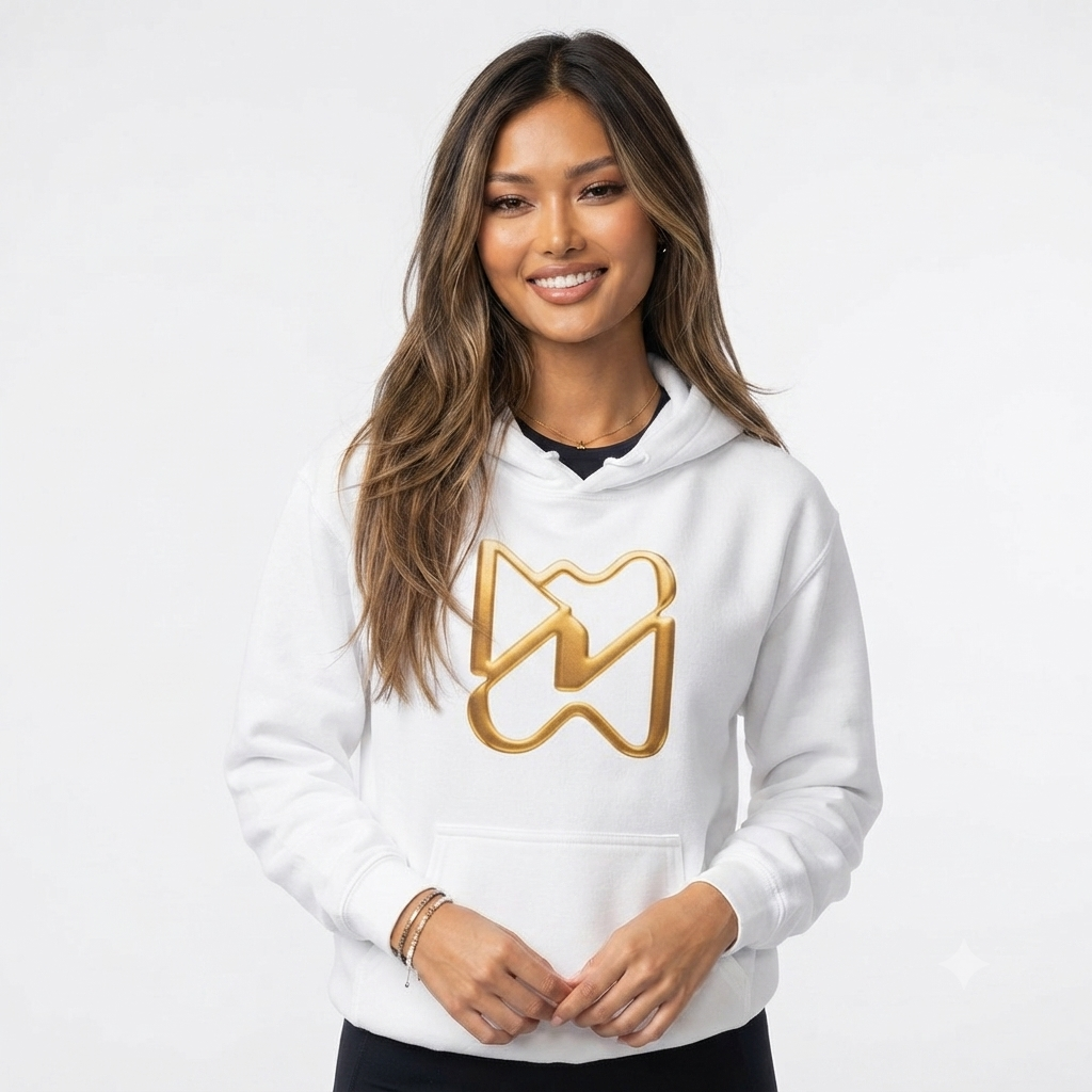 Ninety Minute Women’s Urban Pullover Hoodie (Black/White)