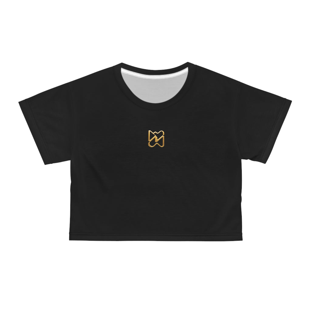 Ninety Minute Women’s Crop Tee (Black)