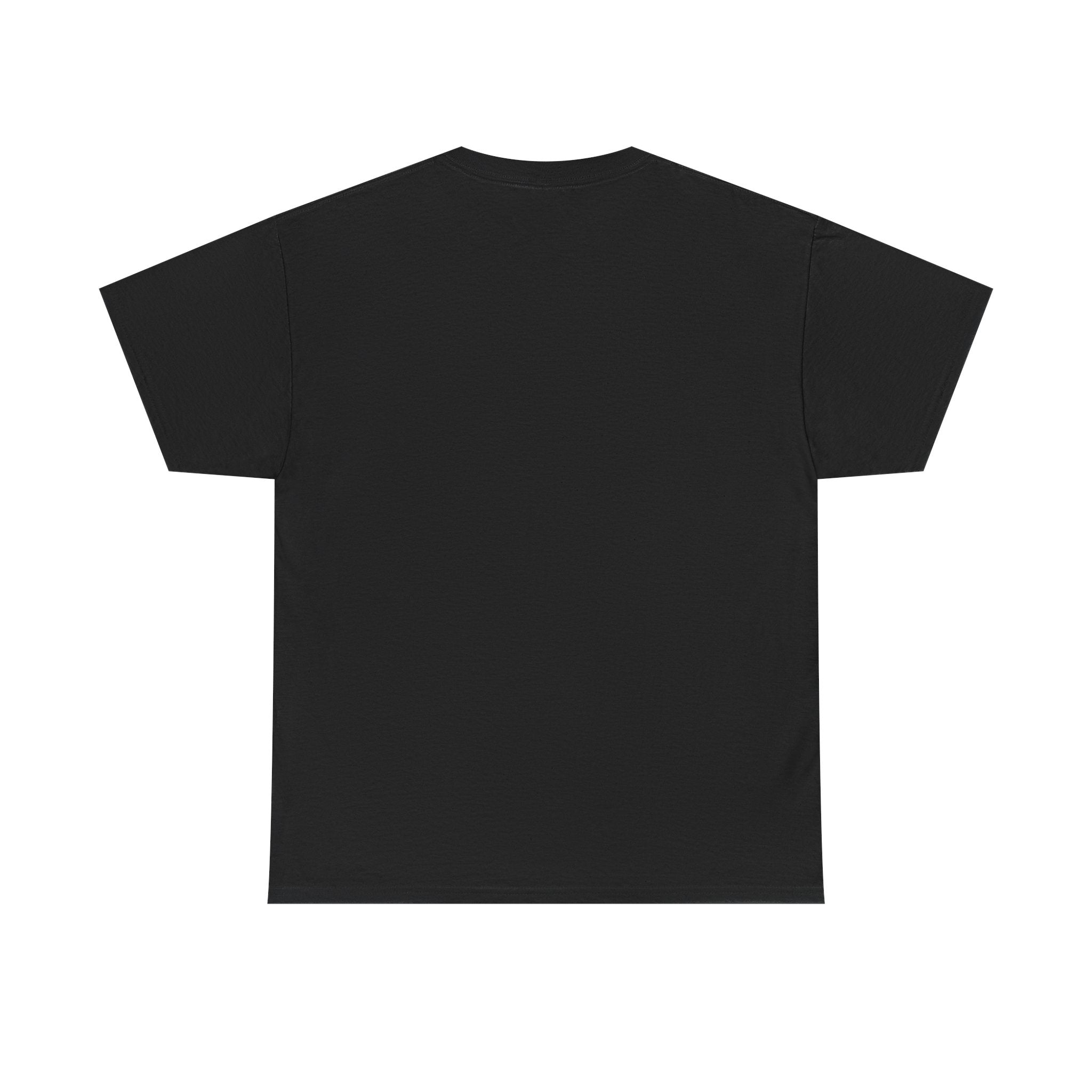 Ninety Minute Unisex Heavy Cotton Tee (Black/White, Large Logo)
