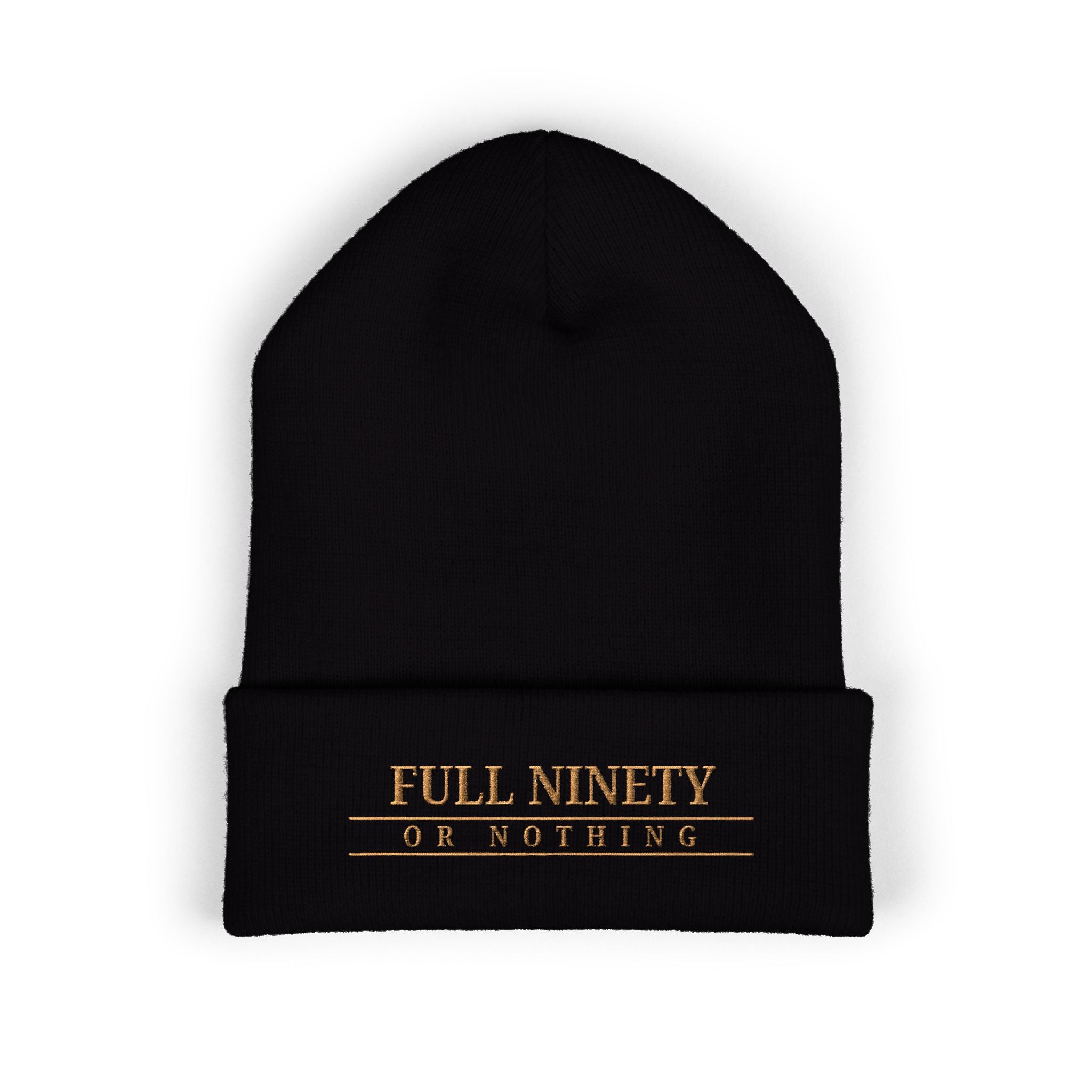 Full Ninety or Nothing Classic Cuffed Beanie (Embroidery)