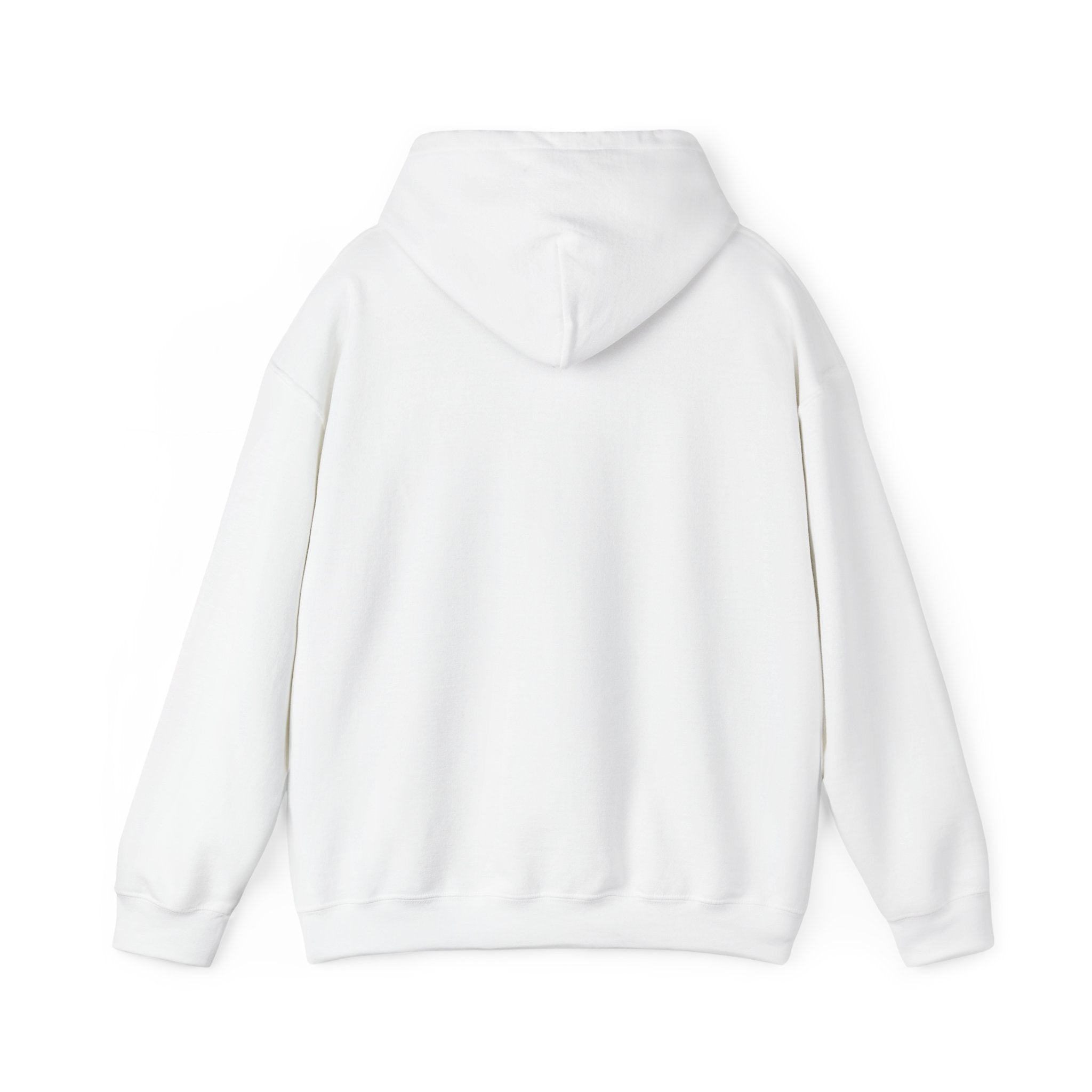 Ninety Minute Heavy Blend™ Pullover Hoodie – Men’s Emblem (Black/White)
